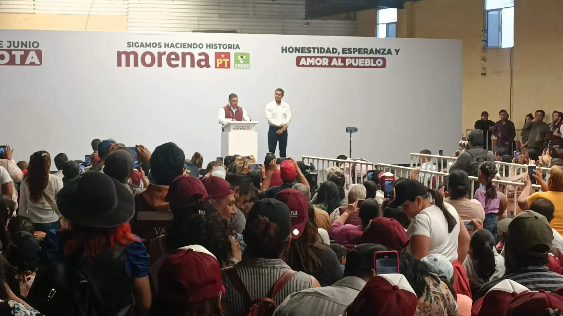 Inicia Harfuch campaña rumbo al Senado; Topilejo en la alcaldía Tlalpan fue la sede